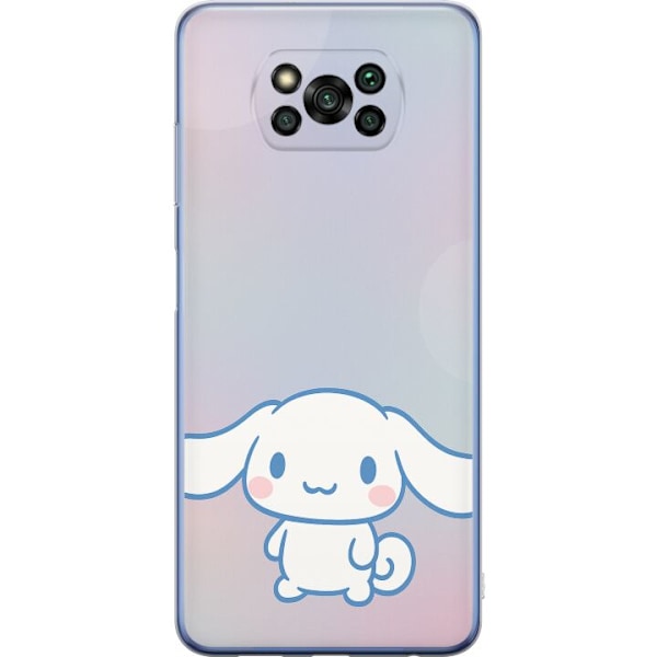 Xiaomi Poco X3 Pro Läpinäkyvä kuori Kawaii Sanrio Cinnamonr