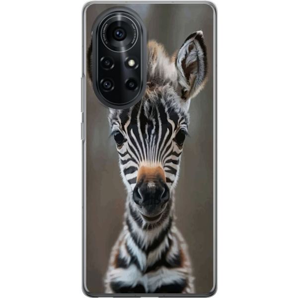 Huawei nova 8 Pro Genomskinligt Skal Giraff Djurmotiv Afrika Natur Grafiskt Motiv Savann Vilda Djur Populär Väggkonst Exotiskt Tema