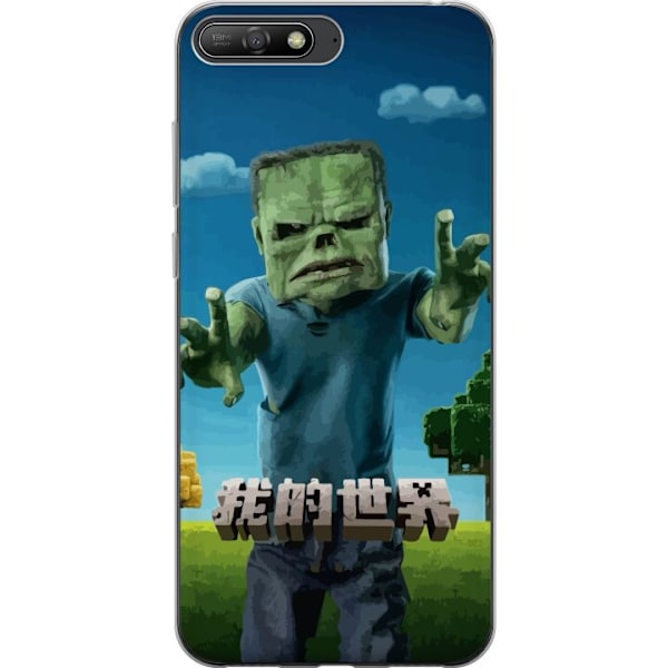 Huawei Y6 (2018) Läpinäkyvä kuori A Minecraft Movie