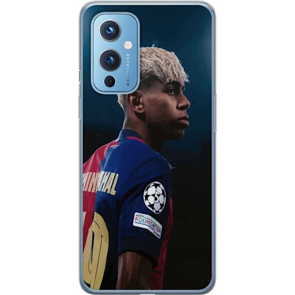 OnePlus 9 Läpinäkyvä kuori Lamine Yamal - Barcelonan ihmela