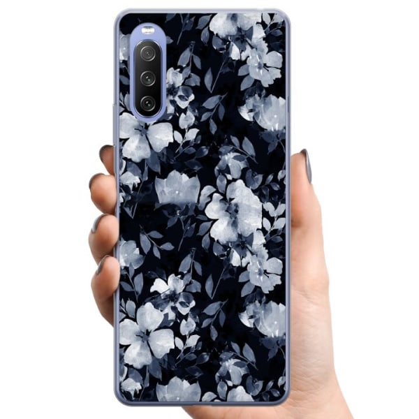 Sony Xperia 10 III TPU Mobilcover Blomster