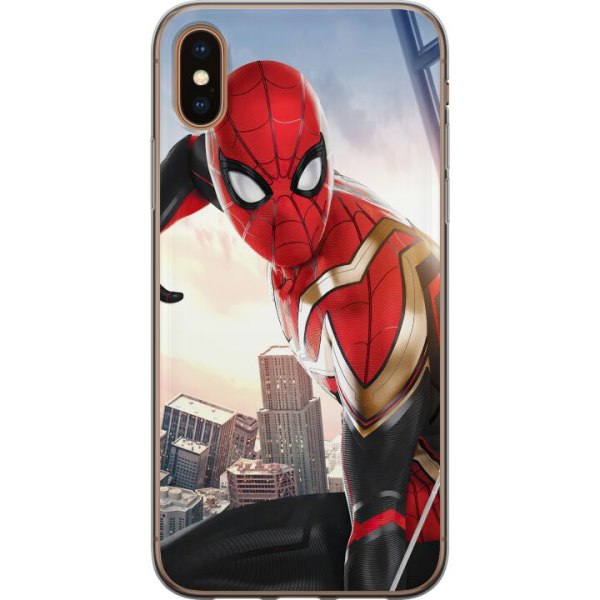 Apple iPhone X Cover / Mobilcover - Spiderman