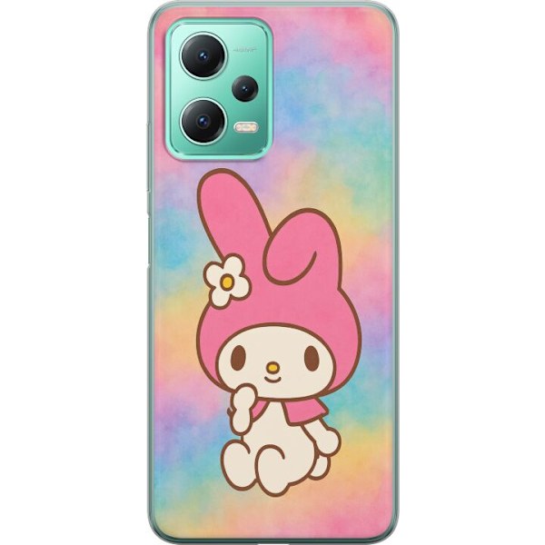 Xiaomi Redmi Note 12 Läpinäkyvä kuori Kawaii Sanrio My Melo