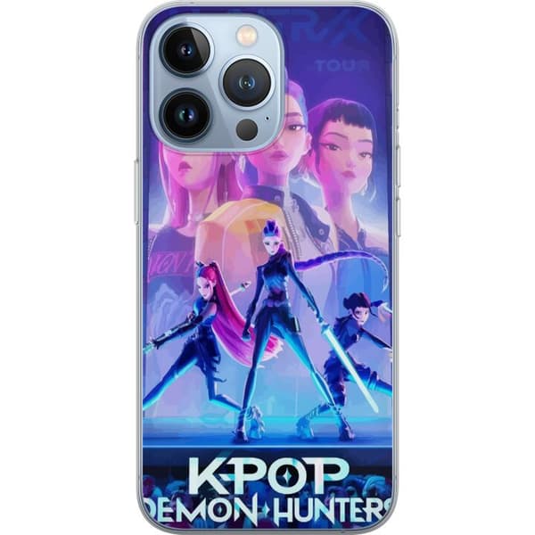 Kompatibelt Mobildeksel til Apple iPhone 13 Pro Trendy KPop Demon Hunters dukkefigur