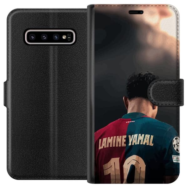 Kompatibelt Lommeboketui til Samsung Galaxy S10+ Lamine Yamal