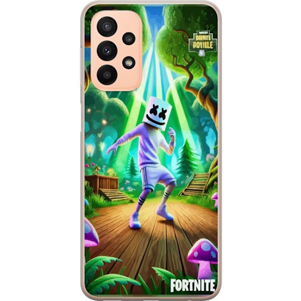 Samsung Galaxy A23 Gjennomsiktig deksel Fortnite