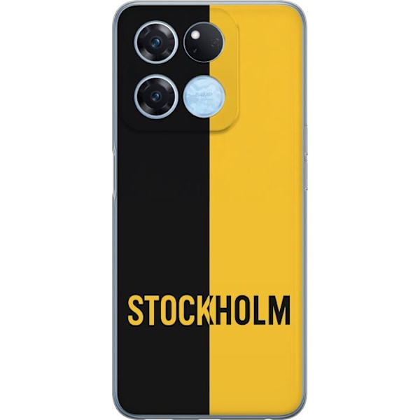 OnePlus Ace Racing Läpinäkyvä kuori Stockholm – jalkapallo