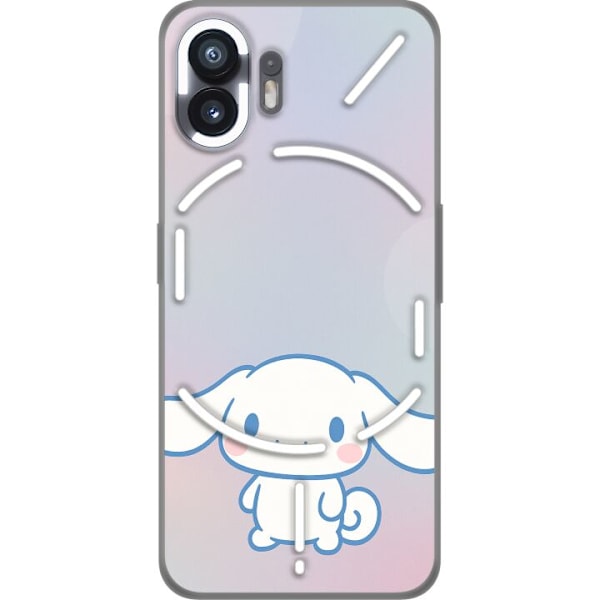 Nothing Phone (2) Läpinäkyvä kuori Kawaii Sanrio Cinnamonroll