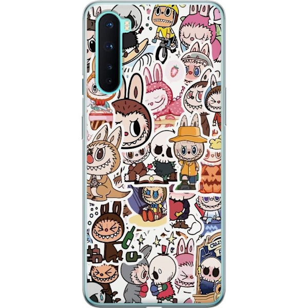 OnePlus Nord Läpinäkyvä kuori Labubu All-Stars – POP MART