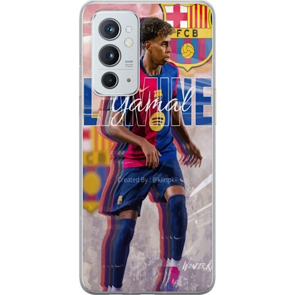 OnePlus 9RT 5G Gennemsigtig cover Lamine Yamal FCB