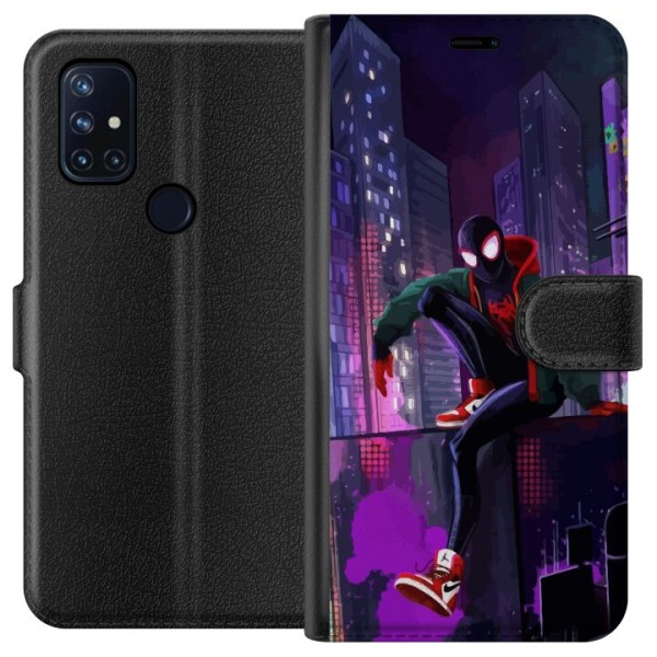 OnePlus Nord N10 5G Lompakkokotelo Fortnite - Spider-Man