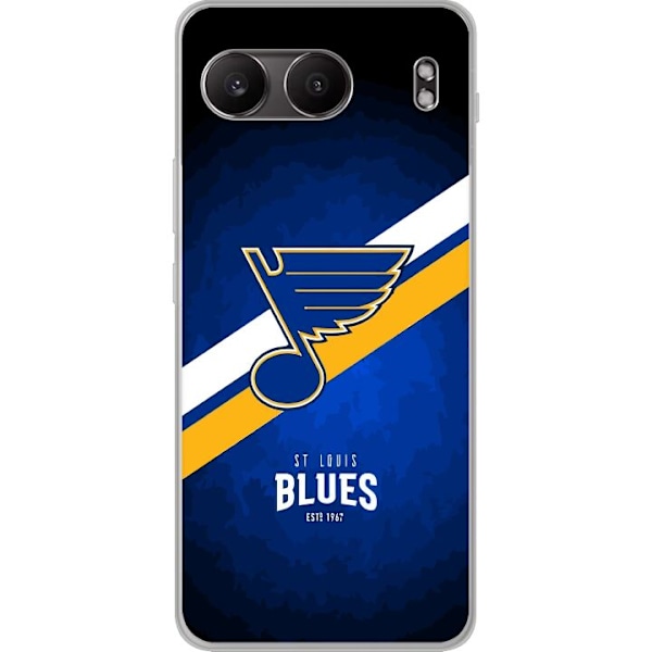 OnePlus Nord 4 Läpinäkyvä kuori St Louis Blues (NHL)