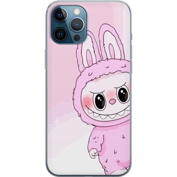 Apple iPhone 12 Pro Max Läpinäkyvä kuori Labubu Jänis-sarja