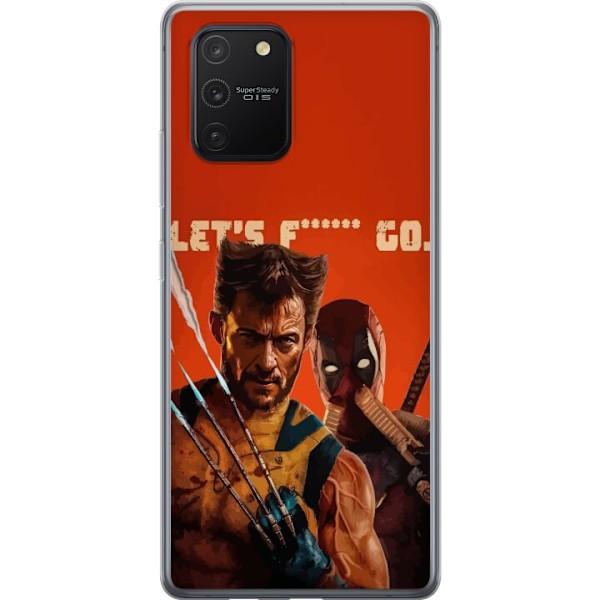 Samsung Galaxy S10 Lite Genomskinligt Skal Deadpool & Wolverin