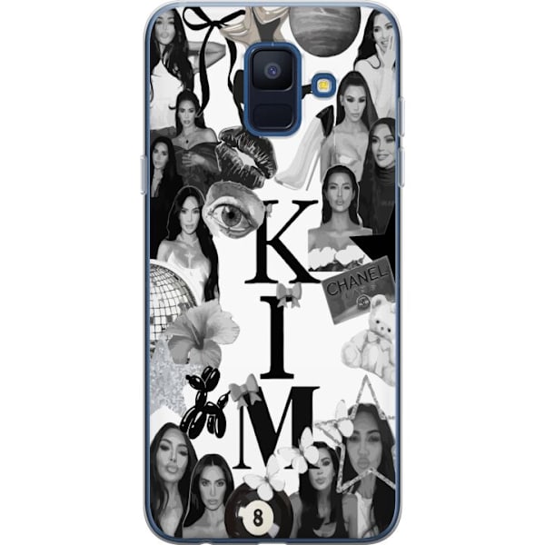 Samsung Galaxy A6 (2018) Läpinäkyvä kuori Kim Kardashian – Aesthetic Look 2025