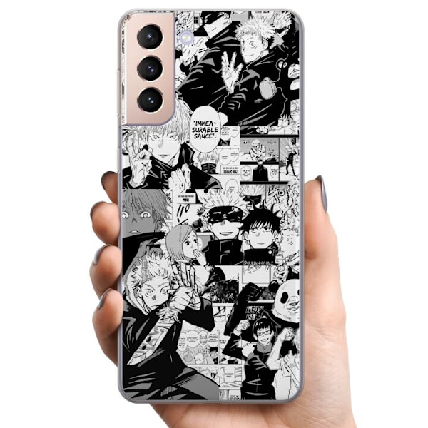 Samsung Galaxy S21+ 5G TPU Mobildeksel Jujutsu Kaisen