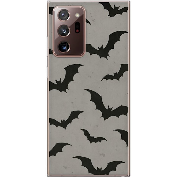 Samsung Galaxy Note20 Ultra Läpinäkyvä kuori Flutterprint