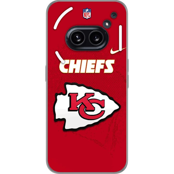 Nothing Phone (2a) Gjennomsiktig deksel Kansas City Chiefs