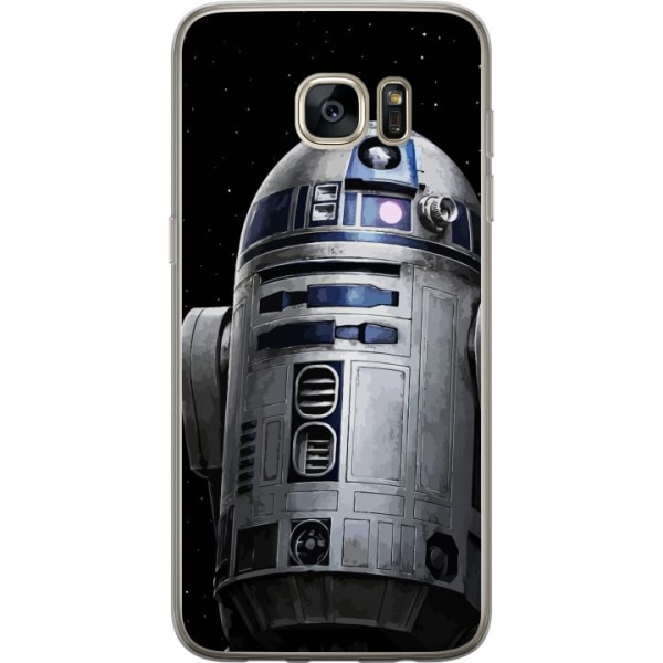 Samsung Galaxy S7 edge Läpinäkyvä kuori R2D2