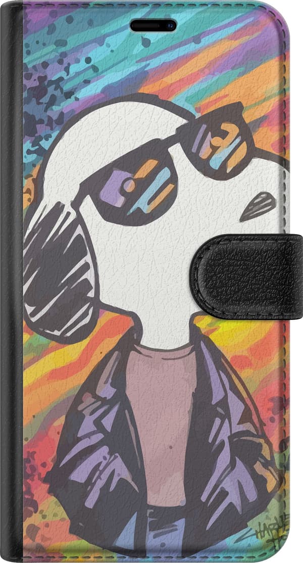Kompatibel Tegnebogsetui til Xiaomi Redmi 10C Snobben Snoopy