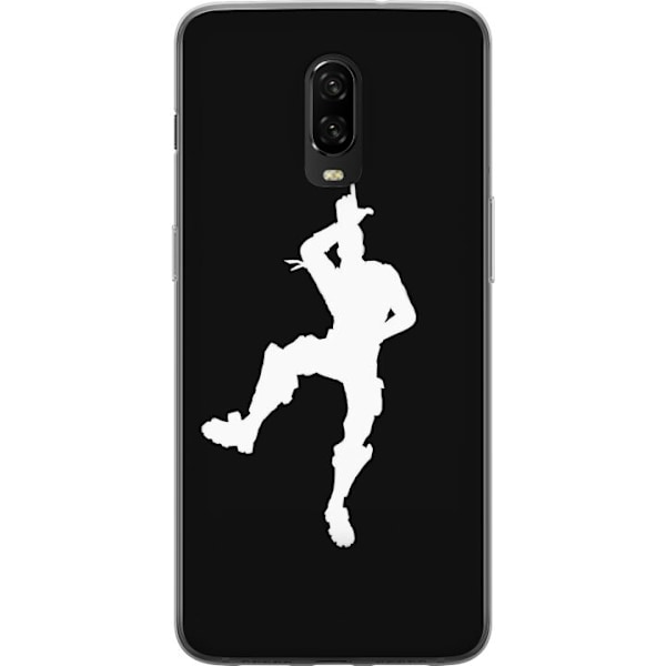 OnePlus 6T Läpinäkyvä kuori Fortnite Dance