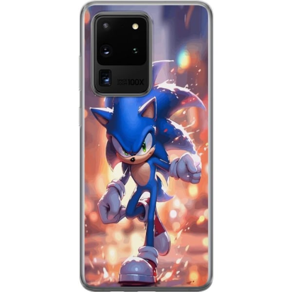 Samsung Galaxy S20 Ultra Läpinäkyvä kuori Sonic