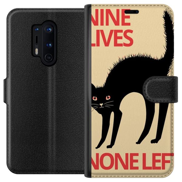 Yhteensopiva Lompakkokotelo OnePlus 8 Pro Yhdeksän Elämää