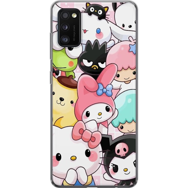 Samsung Galaxy A41 Gennemsigtig cover Kawaii Sanrio Crew