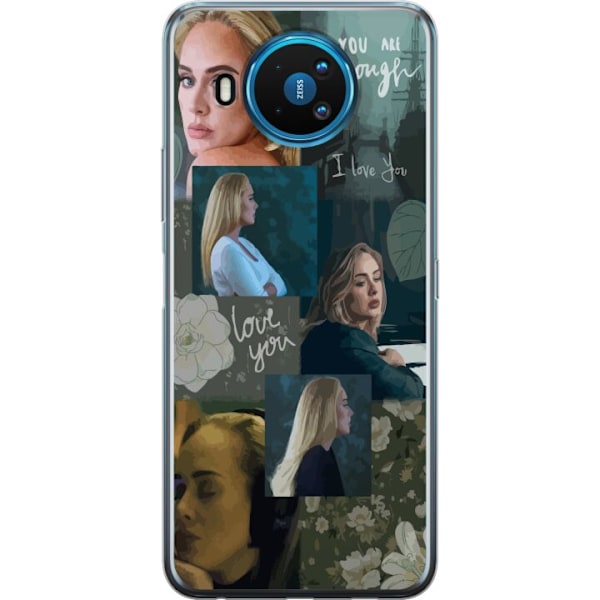 Nokia 8.3 5G Läpinäkyvä kuori Adele