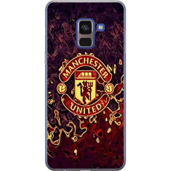 Samsung Galaxy A8 (2018) Gennemsigtig cover Manchester United