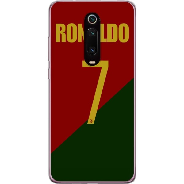 Xiaomi Mi 9T Pro  Gennemsigtig cover Ronaldo