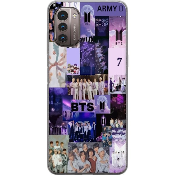 Nokia G21 Gennemsigtig cover BTS