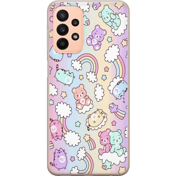 Kompatibelt Mobildeksel til Samsung Galaxy A23 Kawaii