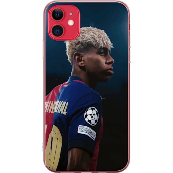 Apple iPhone 11 Gjennomsiktig deksel Lamine Yamal - Barcelonas