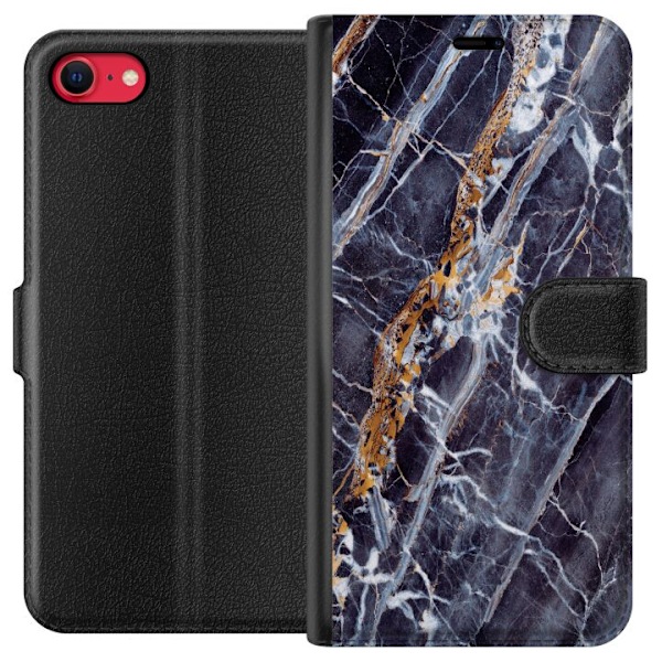 Apple iPhone SE (2020) Plånboksfodral Marmor