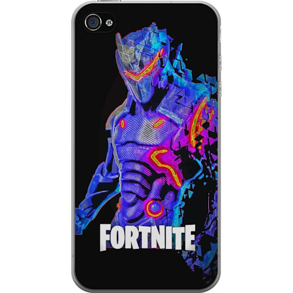 Apple iPhone 4s Läpinäkyvä kuori Fortnite