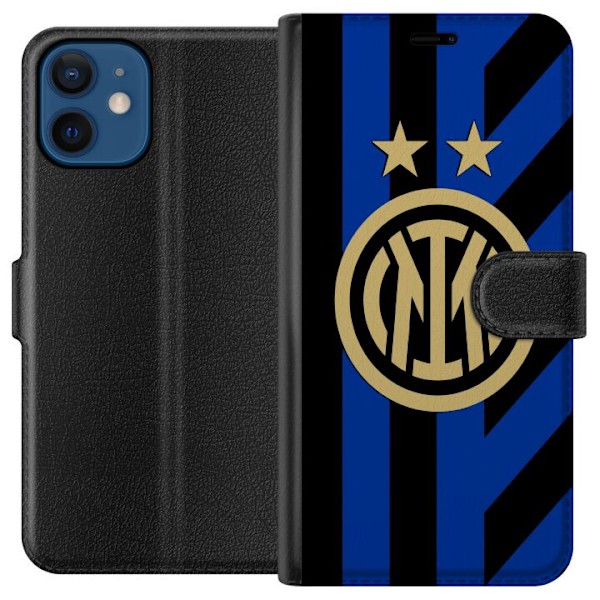 Apple iPhone 12 mini Tegnebogsetui Inter Milan
