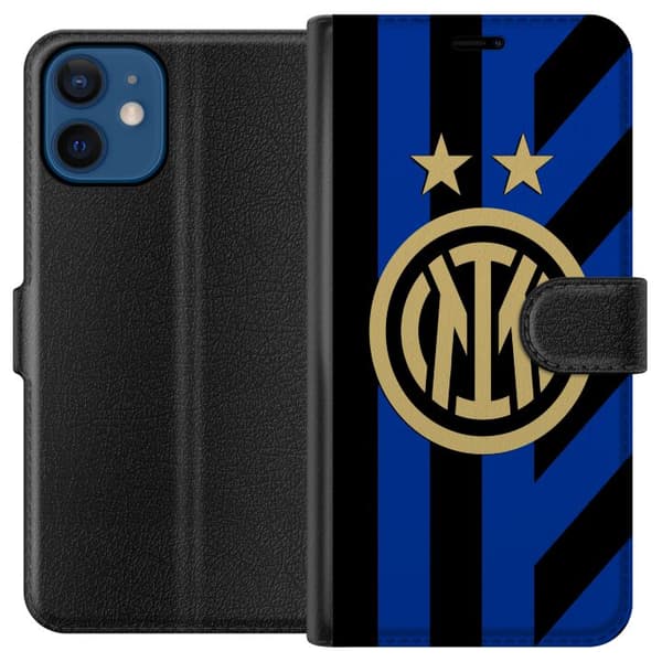 Kompatibelt Plånboksfodral till Apple iPhone 12 mini Inter Milan