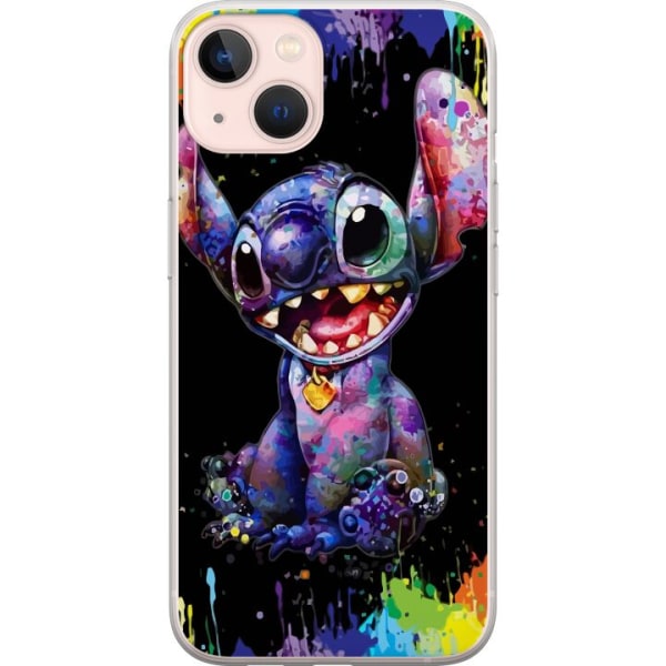Apple iPhone 13 mini Genomskinligt Skal Lilo and Stitch
