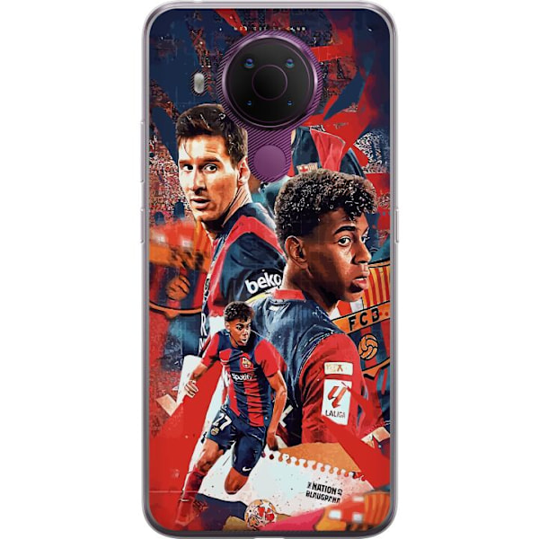 Nokia 5.4 Genomskinligt Skal Yamal Lamine x Messi