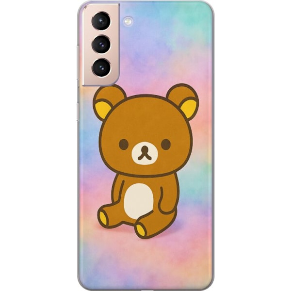 Samsung Galaxy S21 Läpinäkyvä kuori Kawaii Sanrio Rilakkuma