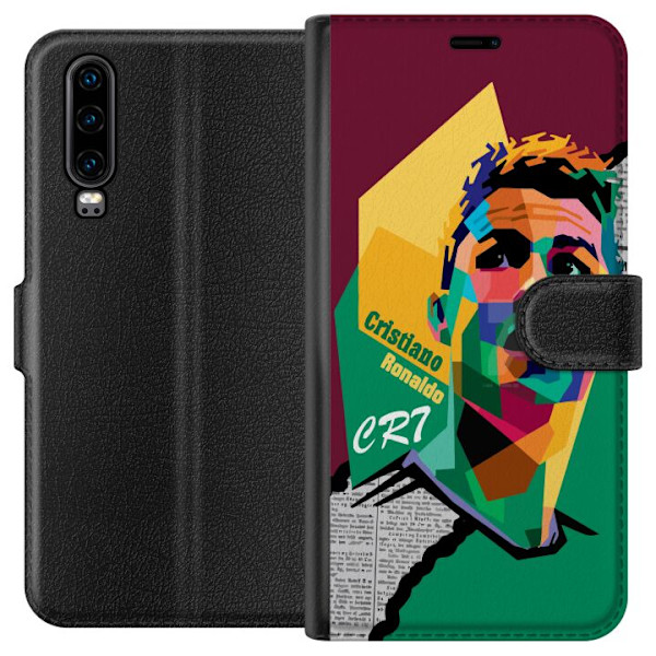 Huawei P30 Lommeboketui Ronaldo