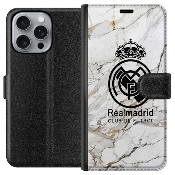 Apple iPhone 16 Pro Max Tegnebogsetui Real Madrid