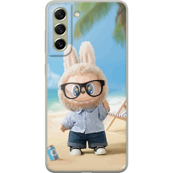 Samsung Galaxy S21 FE 5G Genomskinligt Skal Labubu Dark Dreams