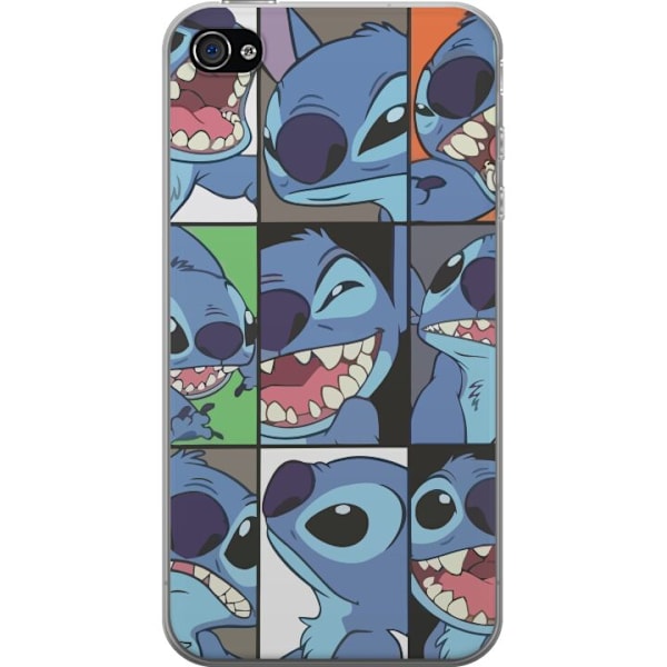 Apple iPhone 4s Gennemsigtig cover Stitch Ram