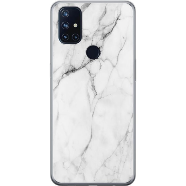 OnePlus Nord N10 5G Gjennomsiktig deksel Marmor