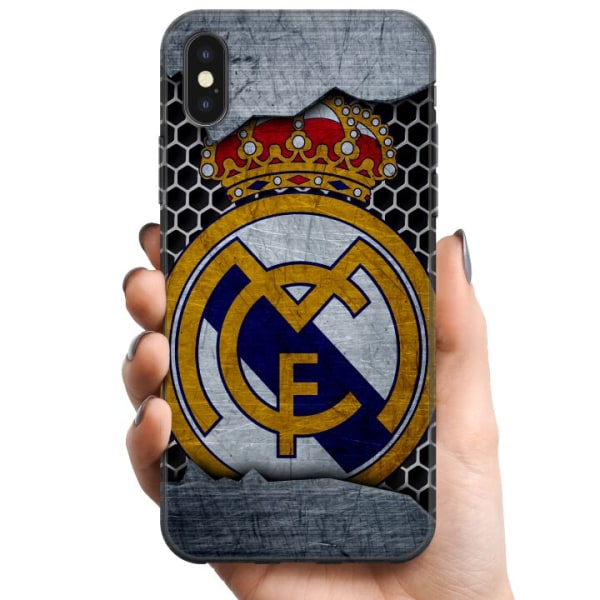 Apple iPhone X TPU Mobilcover Real Madrid CF