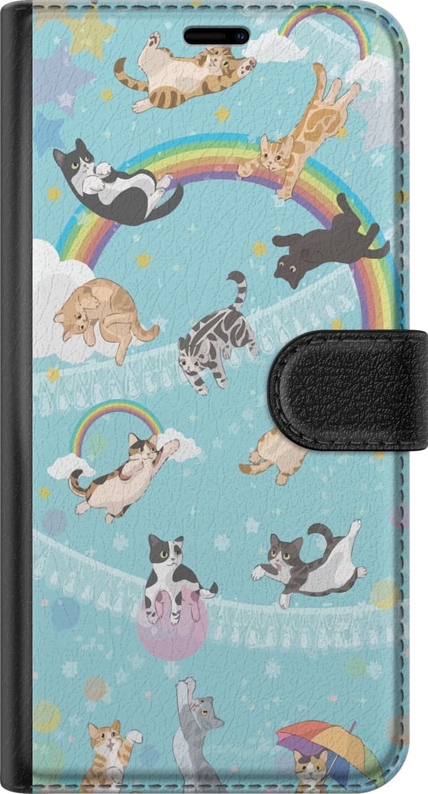 Yhteensopiva Lompakkokotelo Apple iPhone 11 Sateet & Kissa