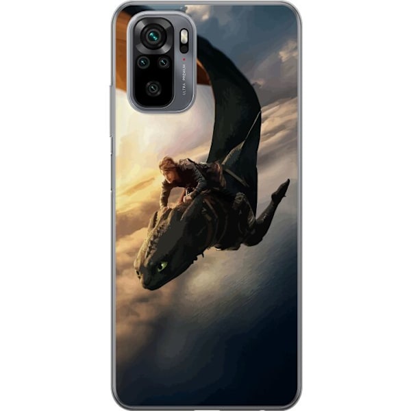 Xiaomi Redmi Note 10 Gjennomsiktig deksel Draketrener