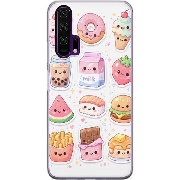 Kompatibelt Mobildeksel til Honor 20 Pro pixelmonster grön